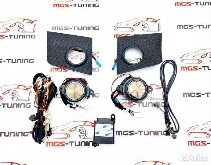 Выдвижные пищалки Toyota Camry V70 c подсветкой