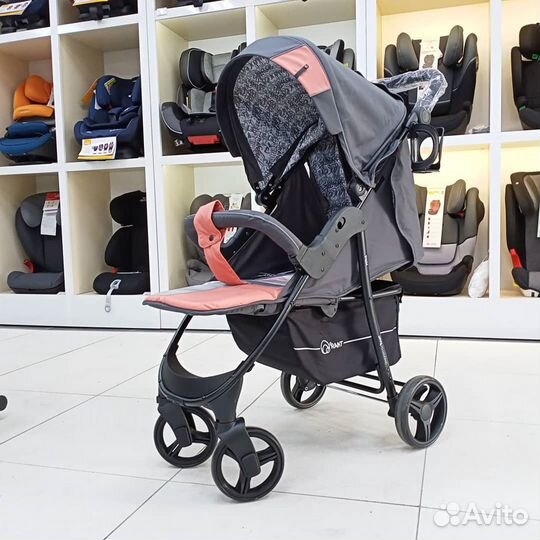Прогулочная коляска Rant Kira Star Coral Рант Кира