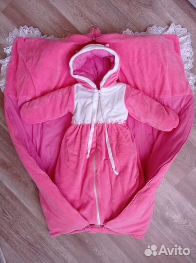 Конверт на выписку для девочки