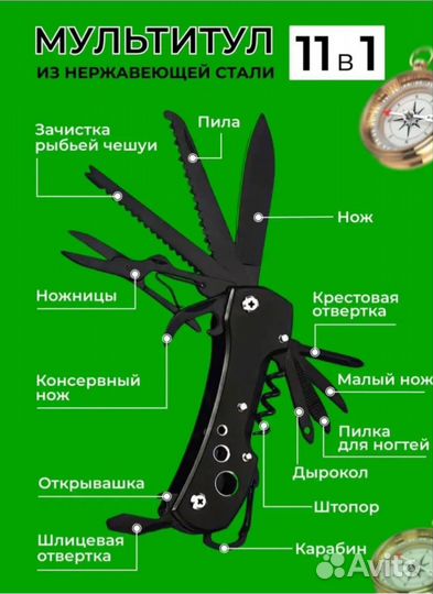 Мультитул volken новый