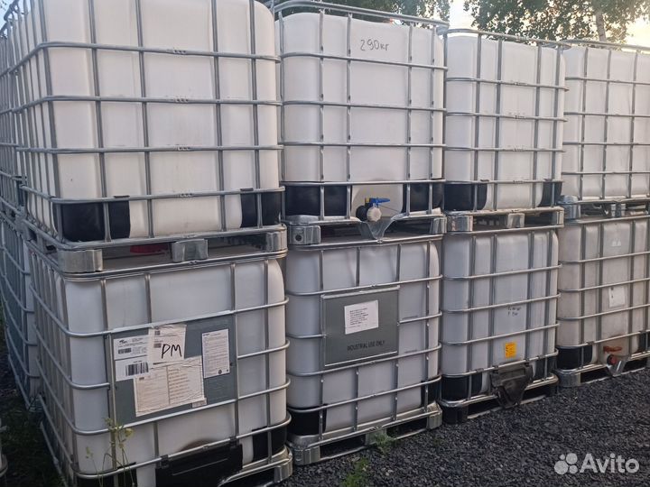 Колба пластиковая,ёмкость,тара,бак от еврокуба