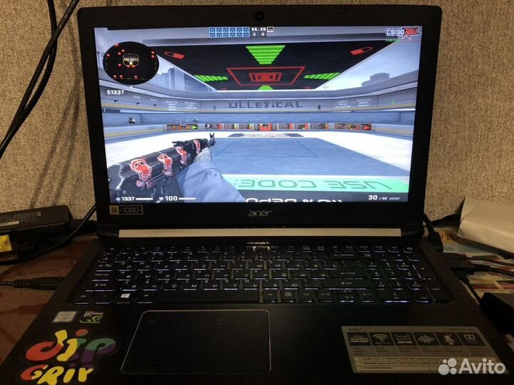 Acer a715-71g i5 GTX1050 В идеале. Обмен