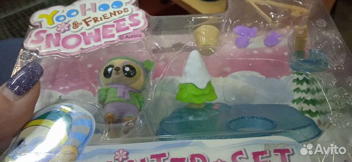 Yoohoo friends. Зимний игровой набор