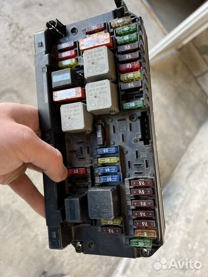 Передний sam блок для mercedes w204 дорест