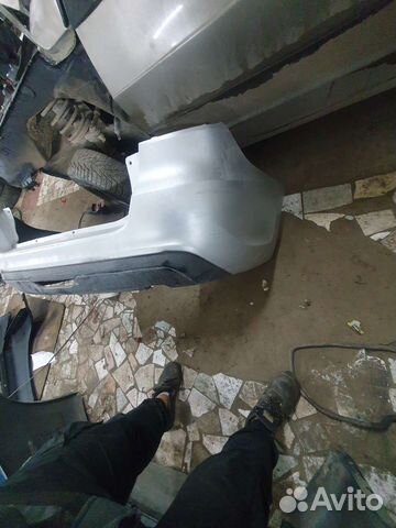 Бампер задний на гранту