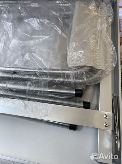 Усиленный складной стол +4стула. Новый