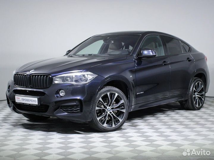 BMW X6 3.0 AT, 2017, 107 500 км