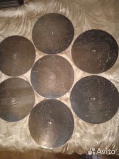 Перфорированные музыкальные диски/ пластинки