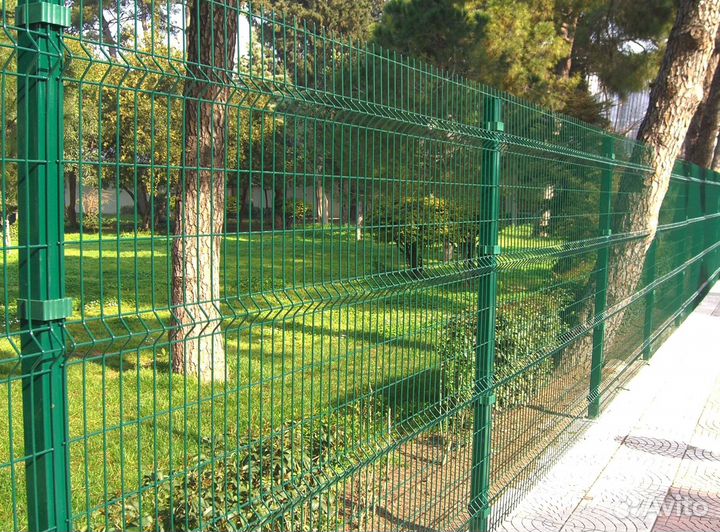 3Д сетка гиттер для забора