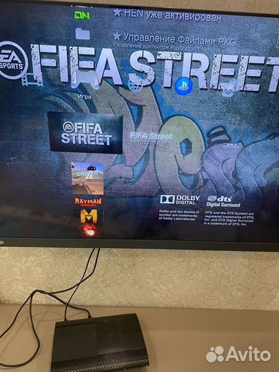 Sony PS3 super slim 320 gb прошитая + игры