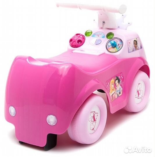 Машина каталка музыкальная