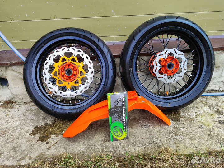 Супермото колеса ktm / regulmoto