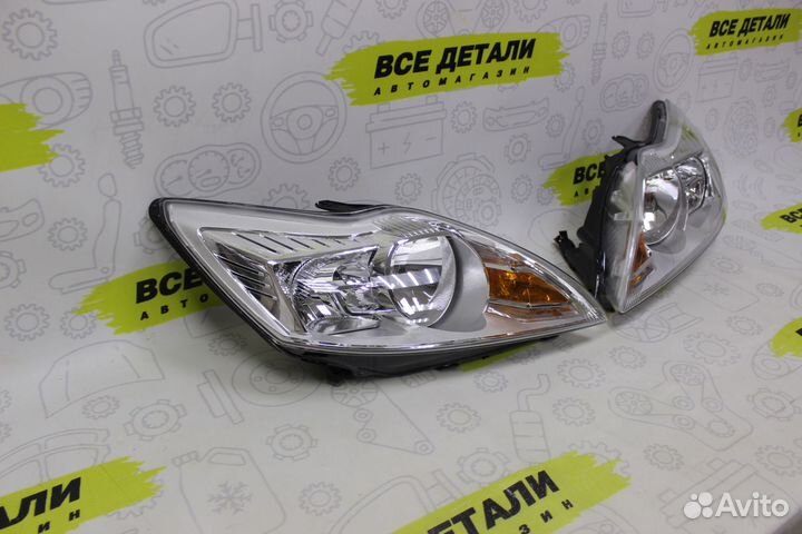 Фара Ford Focus 2 2008-2011 хром