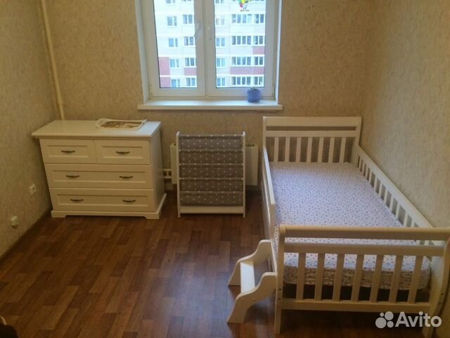 Детская кровать из массива сосны 