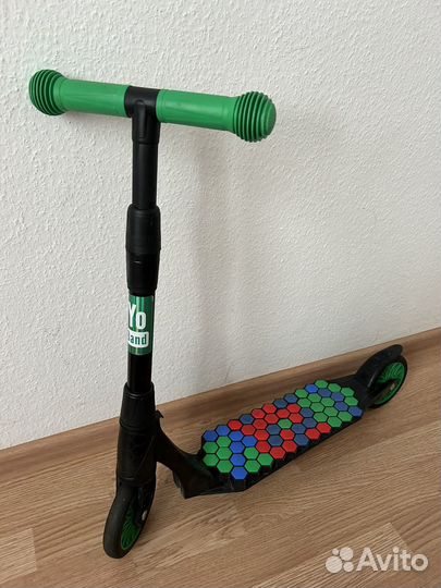 Самокат как новый двухколесный складной