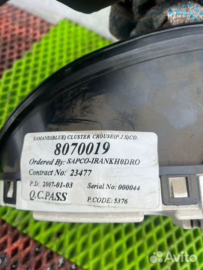 Панель приборов Iran Khodro Samand 1.8 2007