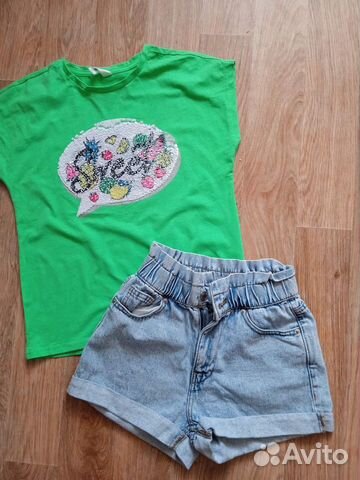 Комплект летний для девочки р-р146-152см