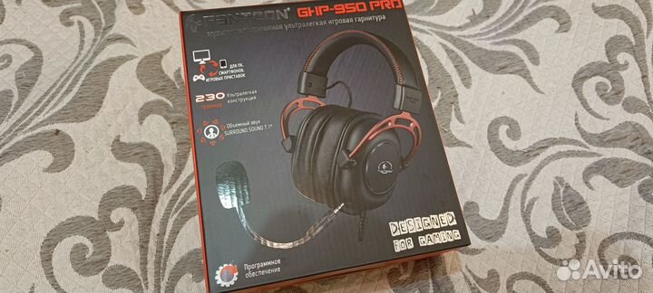 Игровые наушники с микрофоном Panteon GHP-950 PRO