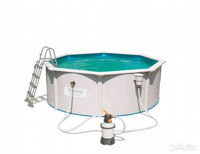 Бассейн каркасный стальной