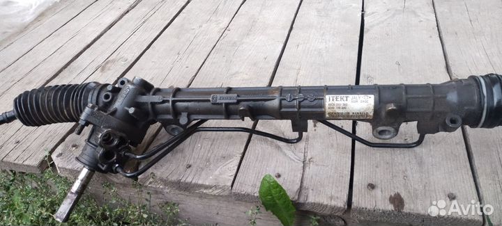 Рулевая рейка renault logan 1 с гуром