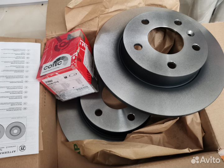 Тормоза TRW всборе Опель Астра Зафира мерив