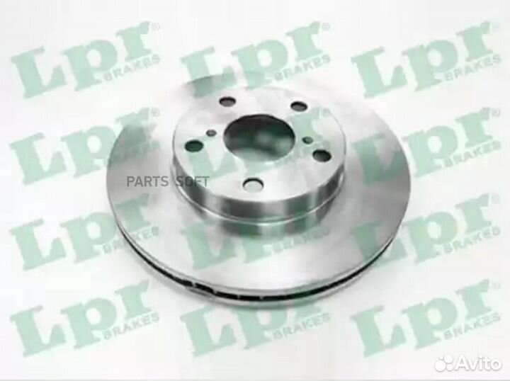 LPR T2878V Диск тормозной