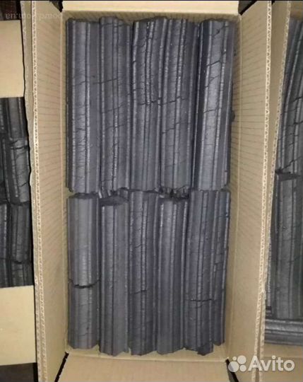 Древесный уголь в брикетах