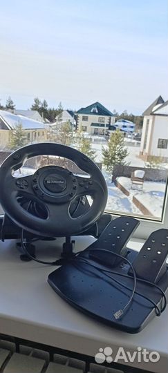 Игровой руль defender forsage drift gt