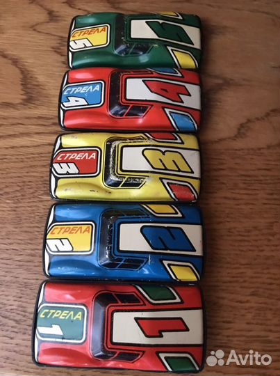 Железные машинки и трактор /СССР