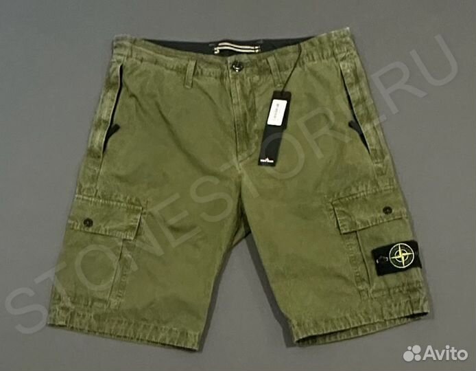 Шорты карго Stone island L11WA