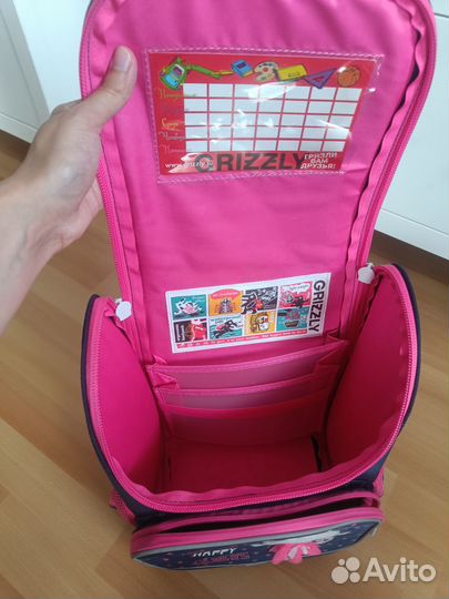 Ранец школьный для девочки grizzly