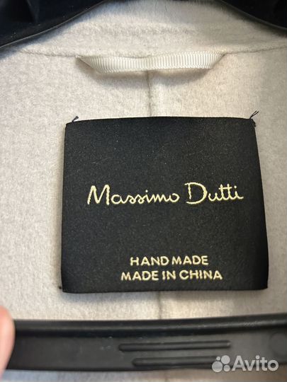 Massimo dutti пальто шерсть