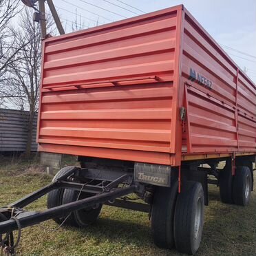 Прицеп самосвальный СЗАП 85514 с надставными бортами, 2005