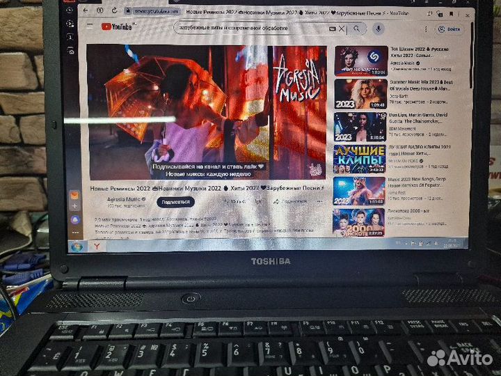 Ноутбук Toshiba satellite L300-23C