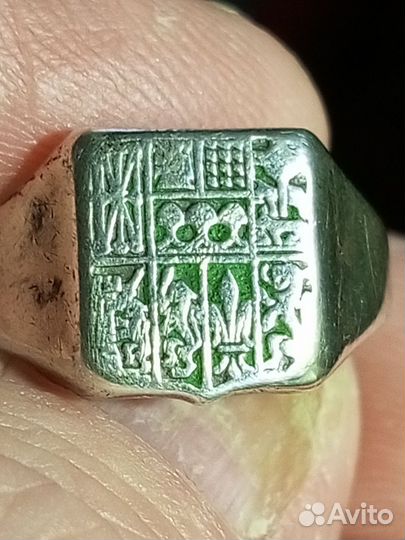 Печатка туриста с Испании (испанский легион 1942-4