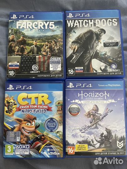 Игры для приставок ps4