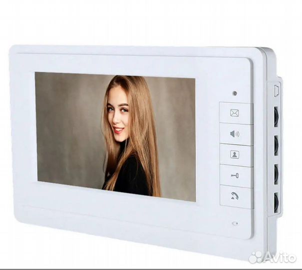 Домофон цвет (монитор+вызыв. панель) с брелоками