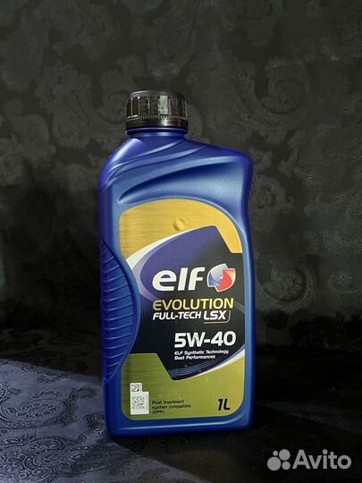 Моторное масло ELF Evolution Full-Tech LSX 5W40 1л