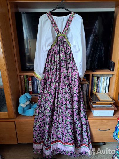 Традиционный народный русский костюм 2 варианта