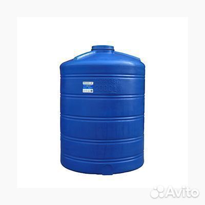 Емкость пластиковая 2 м3 для сыпучих продуктов (ве