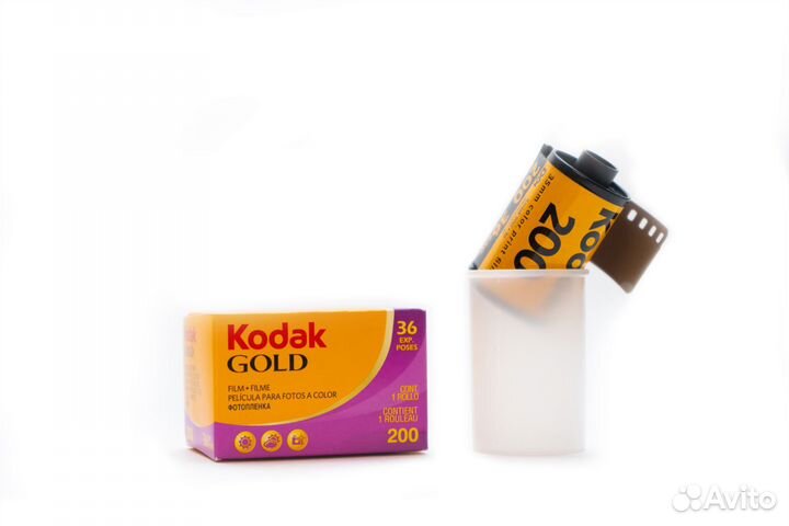 Фотоплёнка Kodak Gold 200 36 кадров (35мм)