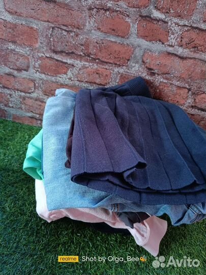 Вещи пакетом на девочку 6-7 лет б.у