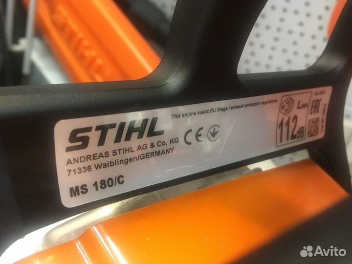 Бензопила Stihl MS-180-35 C-BE