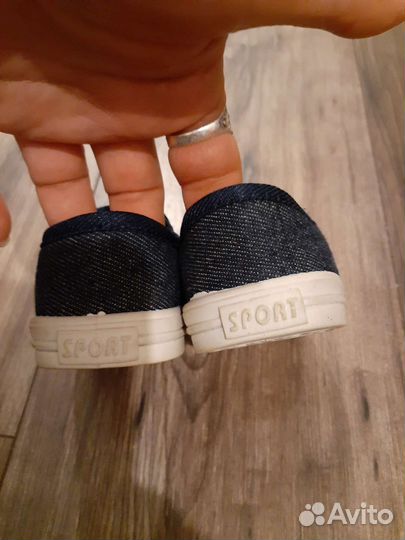 Мокасины на девочку 19р