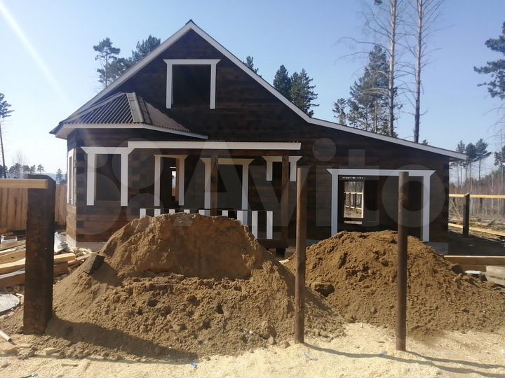 Дом 110 м² на участке 8 сот.