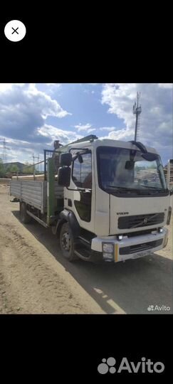 Аренда и услуги манипулятора, стрела 3.3 т, 10 м, борт 7 т, 6.2 м