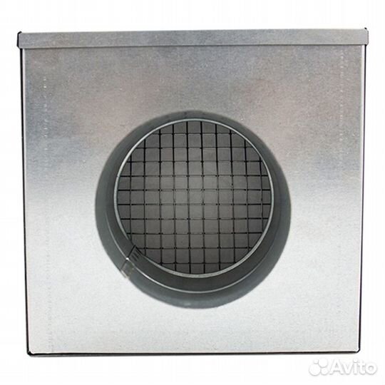 Фильтр для круглых воздуховодов d400 мм оцинкованн