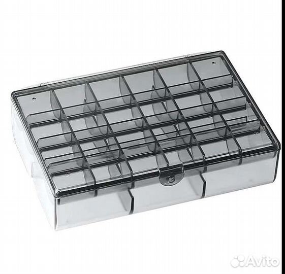 Шкатулка органайзер прозрачная для разных мелочей