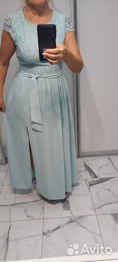 Вечернее платье 44-46 размера в пол