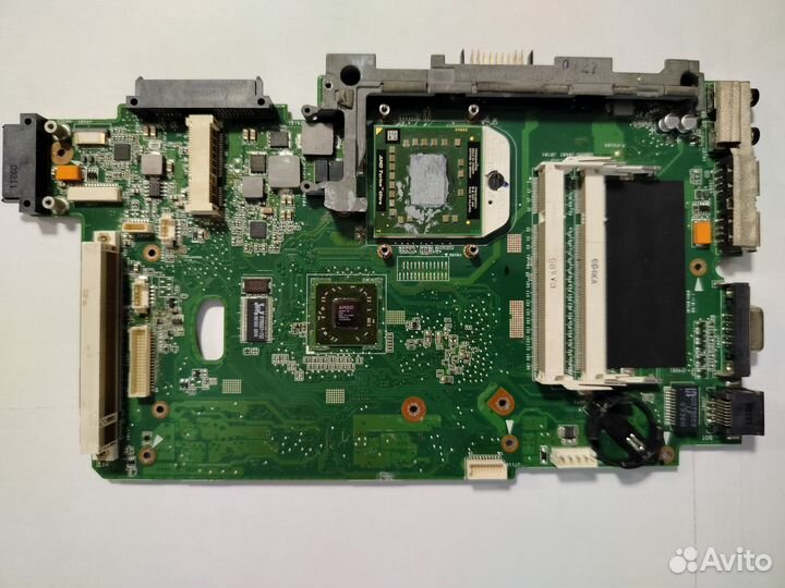 Материнская плата с процессором